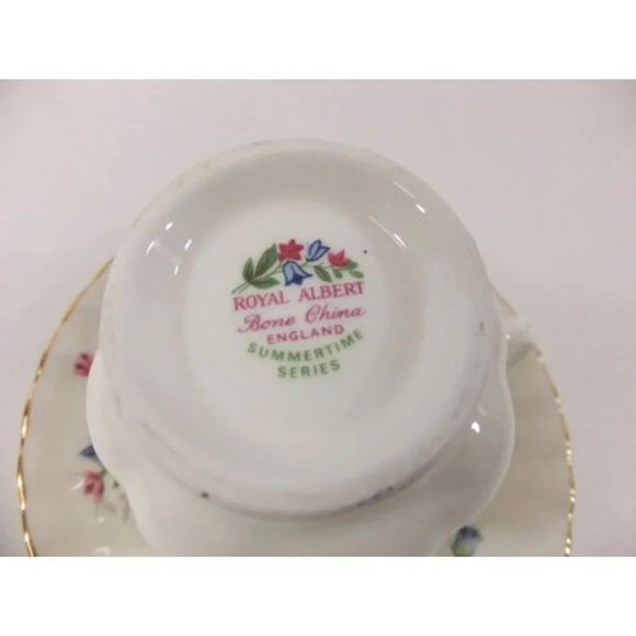 Royal Albert Summertime Series Bluebell Teacup Saucer - Picture 6 of 8